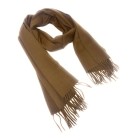 70% Cashmere 30% Wool Unisex Winter Scarf - Vicuna